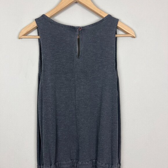 Sundry 2 Jumpsuit Womens Medium Gray Jogger Sleeveless Drawstring Casual Lounge‎ - Picture 10 of 13